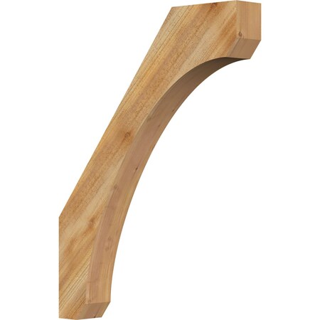 Ekena Millwork 4"W x 26"D x 34"H Legacy Rough Sawn Knee Brace, Western Red Cedar BRC04X26X34LEC00RWR